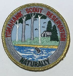 Tomahawk Scout Reservation Naturally Patch Mint Mh Ebay