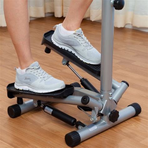 Twister Stepper Stair Treadmill With Handle Bar Climber Exercise Free