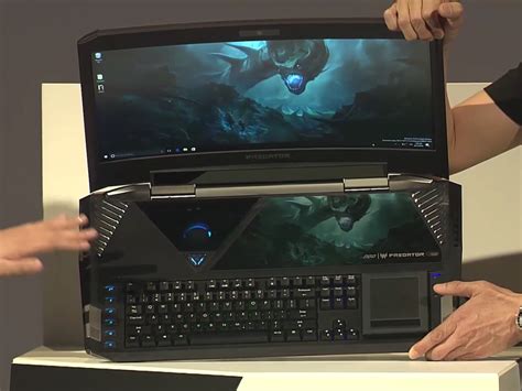 So this laptop is not made for the beginner, it is only for the pro level gamers. Acer Predator 21X Gaming Laptop: First Ever 21 Inch Curved ...