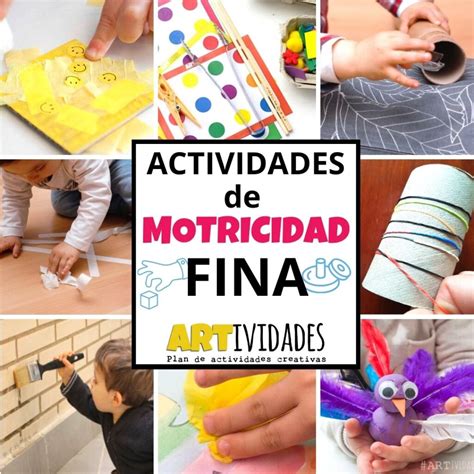 Actividades De Motricidad Fina Artividades