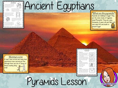 Ancient Egyptian Pyramids Complete History Lesson Teaching Resources