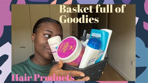 Products For My Hair Journey Pea Elizabeth Youtube