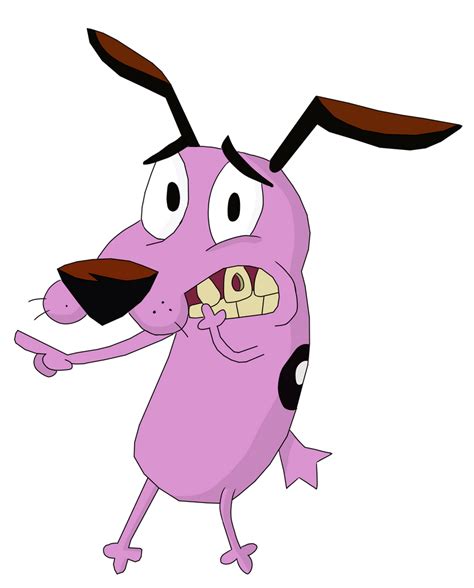 Courage The Cowardly Dog By Captainedwardteague On Deviantart