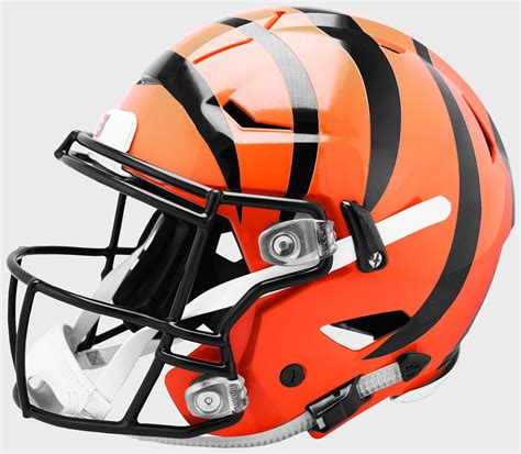 Cincinnati Bengals Nfl Riddell Speedflex Football Helmet W