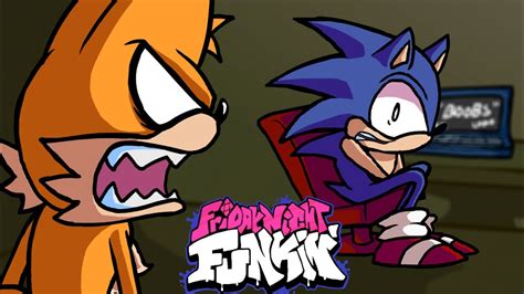 Friday Night Funkin Tails Caught Sonic Semana Completa Sonic The