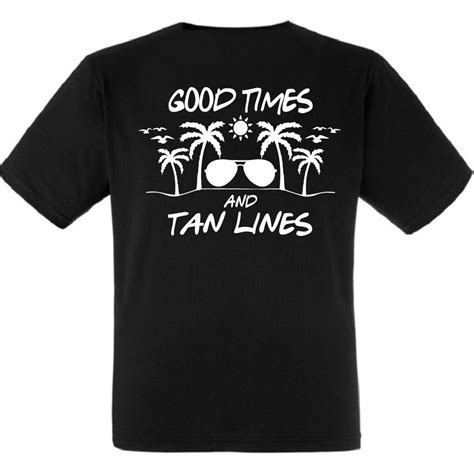 good times and tan lines svg dxf eps png vector file summer etsy