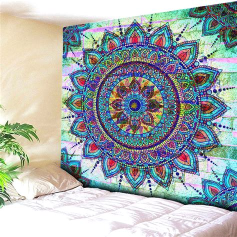 Colorful Decorative Mandala Tapestry