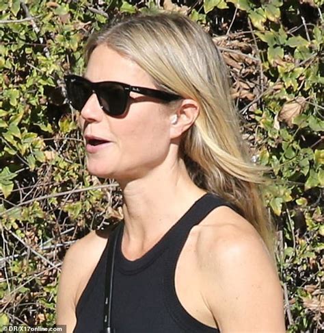 Gwyneth Paltrow Looks Relaxed As She Steps Out For Refreshments With