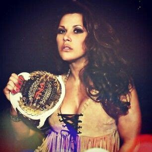 Mickie James As Your TNA Champion Mickie James Mickies Female Wrestlers