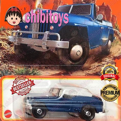 Jual Matchbox Willys Jeepster Biru Wrangler Cherokee