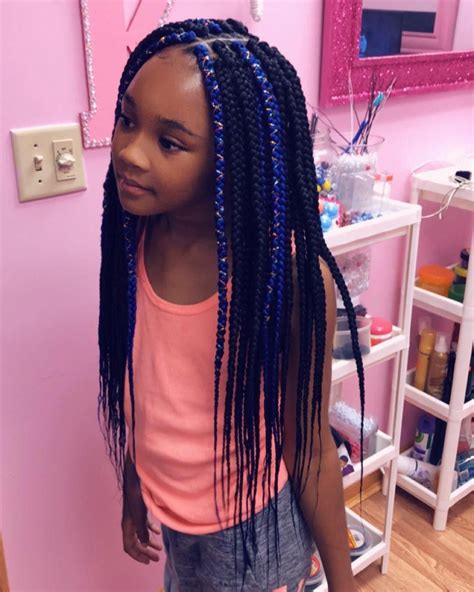 Box Braids For Kids Braided Kids Styles For Back To School