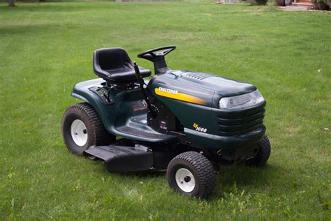 Craftsman Lt1000 Green 2006 Craftsman Lt1000 With Material Collection