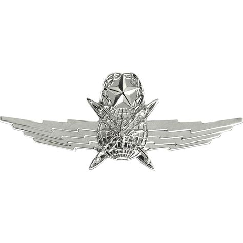 Air Force Master Cyberspace Operator Badge Mirror Finish Midsize