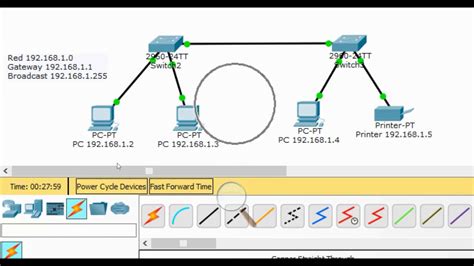 Clase Red Local Con Cisco Packet Tracer Youtube