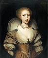 ca. 1620 Margaret Stuart, Lady Mennes, great-great granddaughter of ...