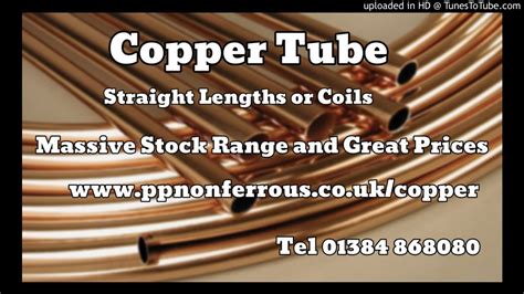 Copper Tube Pipe Sizes Youtube
