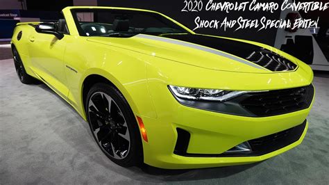 2020 Chevrolet Camaro Convertible Shock And Steel Special Edition Youtube