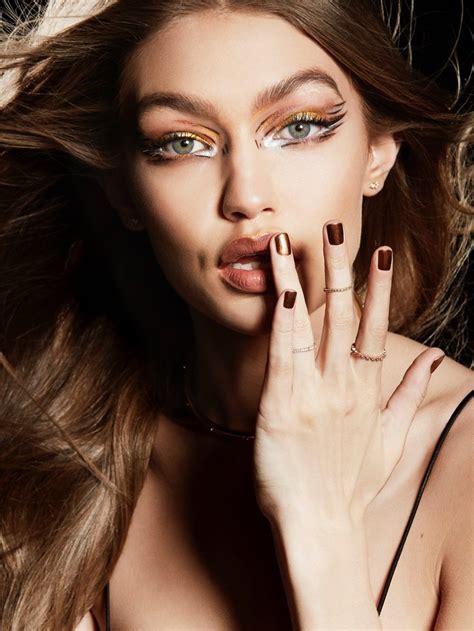 Gigi Hadid Maybelline Makeup Campaign 2017 Photos