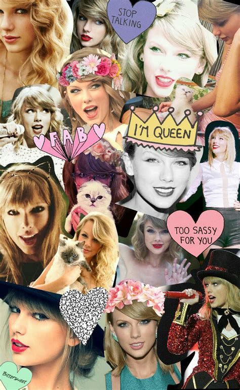 Taylor Swift Collage Aesthetic