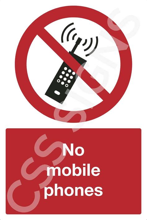 No Mobile Phones Sign Sign Shop Ireland Css Signs