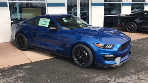 Lightning Blue 2018 Ford Shelby Gt350 Omg 526hp Youtube