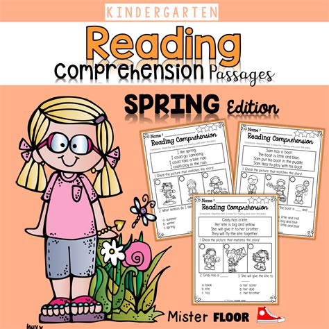 Kindergarten Reading Comprehension Spring