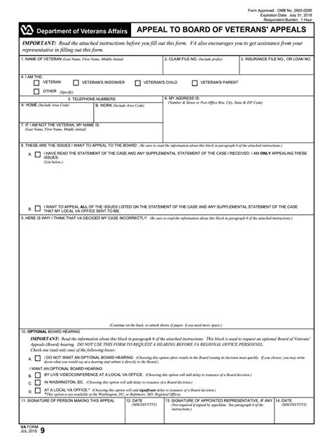 Va Form 9 Fill Out And Sign Online Dochub
