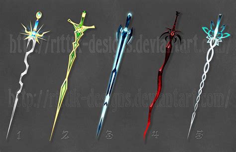 Swords by Rittik-Designs - I really like the ones on the ...
