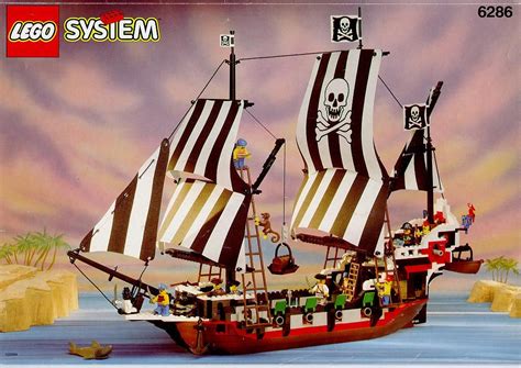 Old Lego® Instructions Lego Piratenschiff