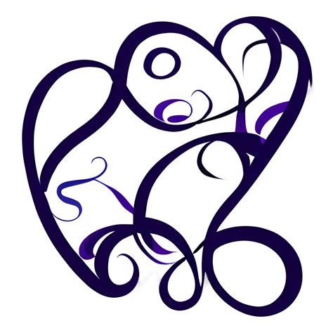 Heart Swirls Fonts · Creative Fabrica