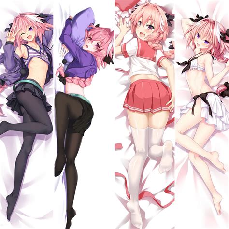 Fate Apocrypha Astolfo Cosplay Body Hugging Pillow Case Cushion Anime