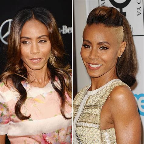 jada pinkett smith shaves her long locks into an edgy hairstyle