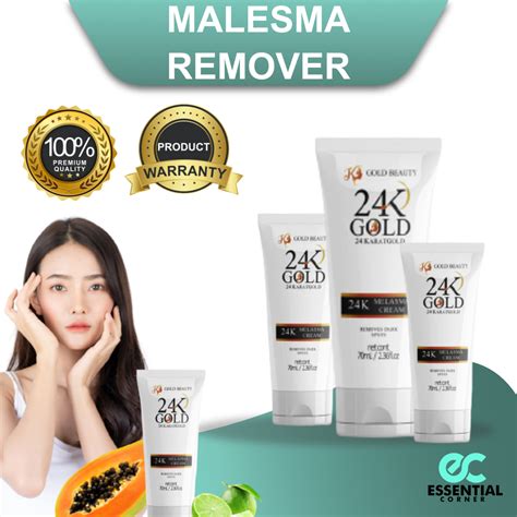 K Gold Beauty 24k Malesma Remover Cream Effective Whitening Freckle