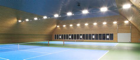 Indoor Tennis Courts Lighting Case Studies Tennis Academies Country