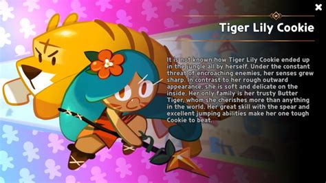 Tiger Lily Cookie Cookie Run Kingdom Wiki