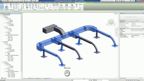 Revit Hvac Duct System A How To Guide Youtube