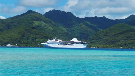 Enjoy Gorgeous Views Of The Ms Paul Gauguin While You Are Snorkeling