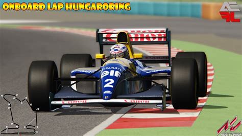 Assetto Corsa Williams Fw C Onboard Lap At Hungaroring Youtube