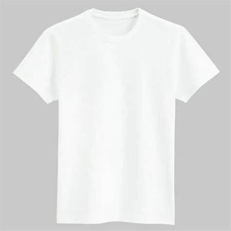 White T Shirt Men And Women Short Sleeve Solid Color T Shirt Half