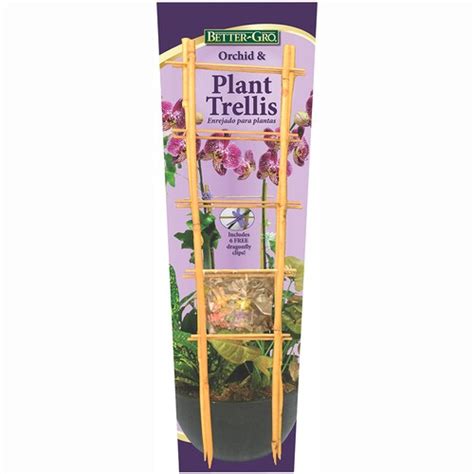 Better Gro 2 Pack Bamboo Orchid Trellis In The House Plant Accessories