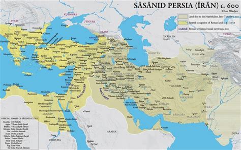 Maps On The Web Sassanid Historical Maps Map