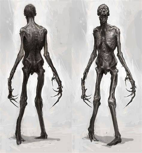 Feeder Characters Art Dead Space Horror Art Monster Concept