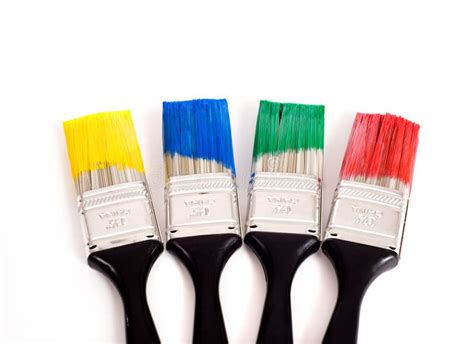 Colorful Paint Brushes Stock Photo Image Of Colors Brush 5373414