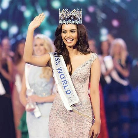 Manushi Chhillar Wins Miss World 2017 17 Years After Priyanka Chopra