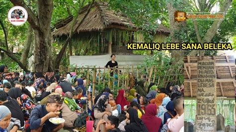 Budaya Sasak Makan Bareng Di Kemaliq Lebe Sana Hanya Satu Tahun Sekali