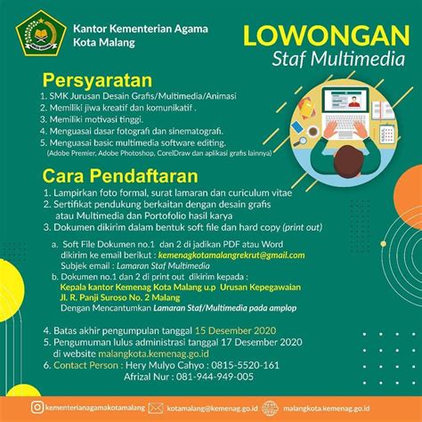 We did not find results for: Lowongan Kerja - Kementerian Agama Republik Indonesia ...