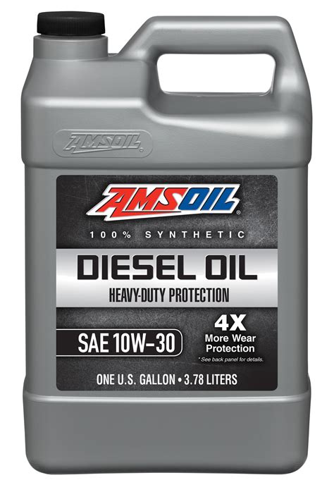You'll discover below the different types of oils: 10W-30 Heavy-Duty Synthetic Diesel Oil QT
