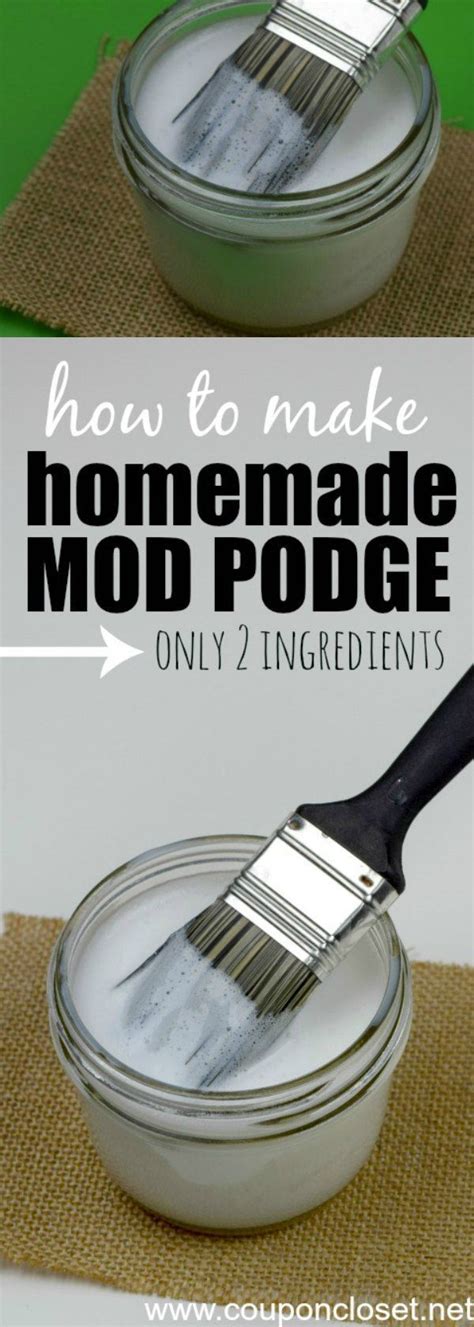 How To Make Homemade Mod Podge You Have To Try This Easy Homemade Mod