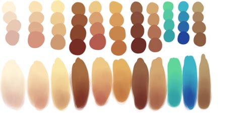 Skin Tones By Trickof Themind Art References