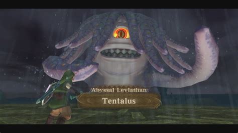 Abyssal Leviathan Tentalus Boss Zelda Skyward Sword Hd Youtube